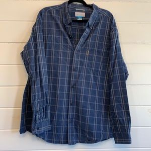 COPY - Columbia Navy Blue Long Sleeve Polo